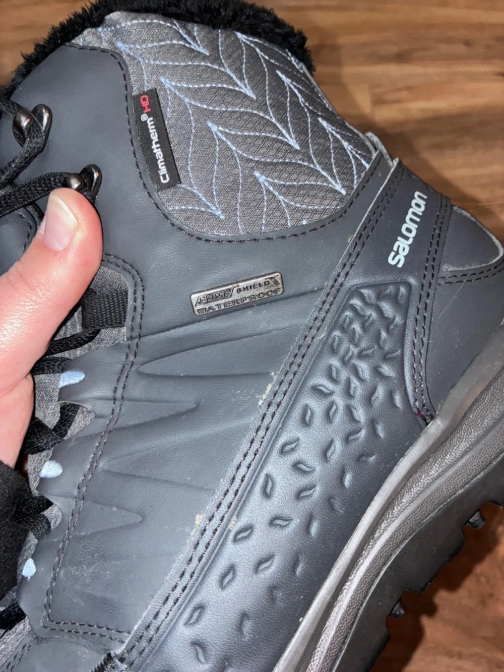 SALOMON Women’s Kaina Mid CS WP Winter Boots - size 7.5